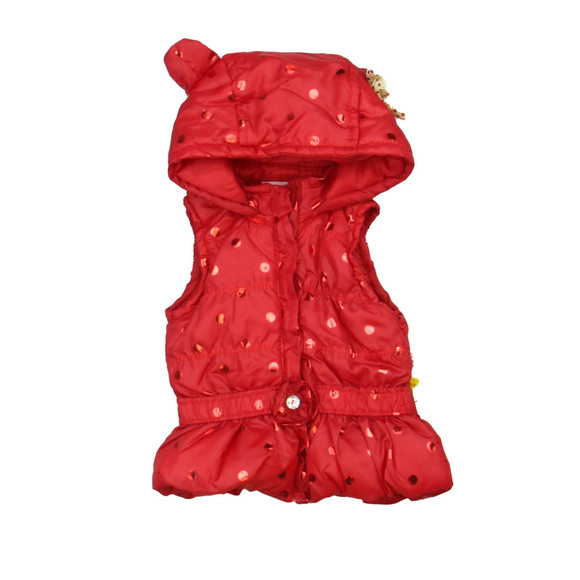 Nanette Kids Girls Red Vest size: 12 Months - Picture 1 of 1